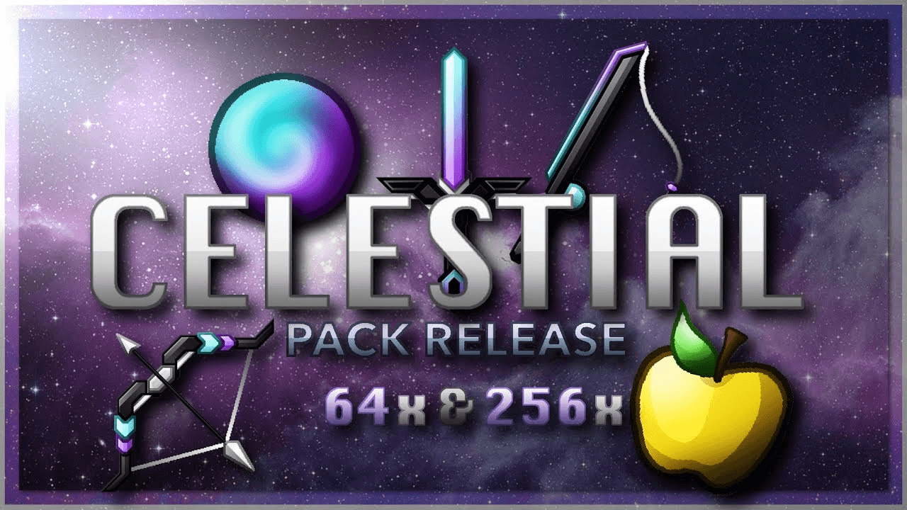 Celestial 64x resource pack preview